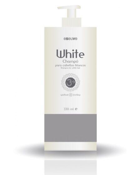 brillo y luminosidad para el cabello blanco champu especializado