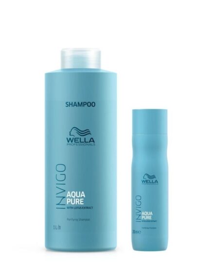 calidad y cuidado capilar champu de la marca wella