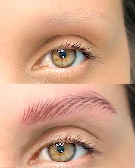 como se saca la pigmentacion de cejas