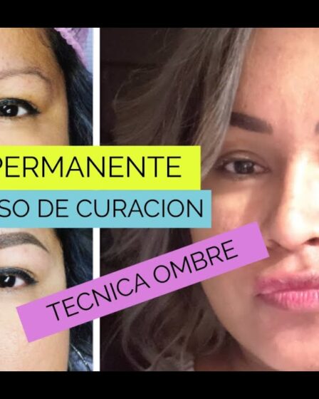 como te lavas el cabello despues del microblading