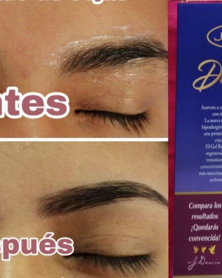 que contiene el planchado de cejas